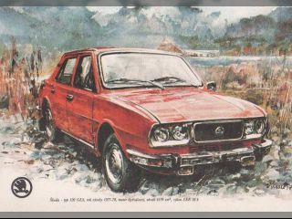 !Kresby vozů Škoda - V.Bidlo