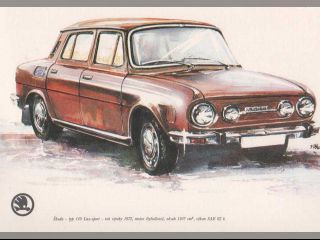 !Kresby vozů Škoda - V.Bidlo