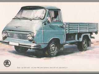 !Kresby vozů Škoda - V.Bidlo