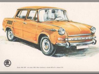 !Kresby vozů Škoda - V.Bidlo