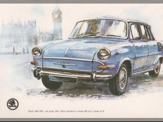 !Kresby vozů Škoda - V.Bidlo