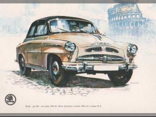 !Kresby vozů Škoda - V.Bidlo