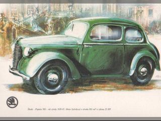 !Kresby vozů Škoda - V.Bidlo