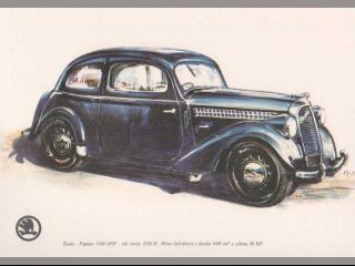 !Kresby vozů Škoda - V.Bidlo