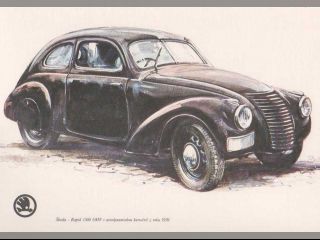 !Kresby vozů Škoda - V.Bidlo