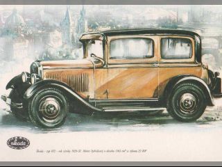 !Kresby vozů Škoda - V.Bidlo