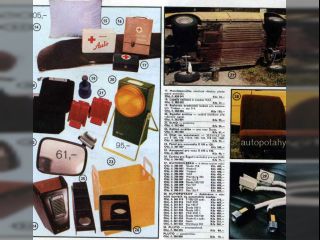 !Nabídka dobových doplňků a hraček Škoda