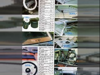 !Nabídka dobových doplňků a hraček Škoda