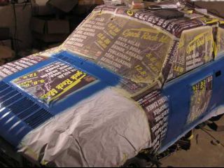 !Realizace válečného malování