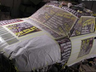 !Realizace válečného malování