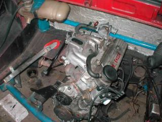 !Zástavba motoru Favorit